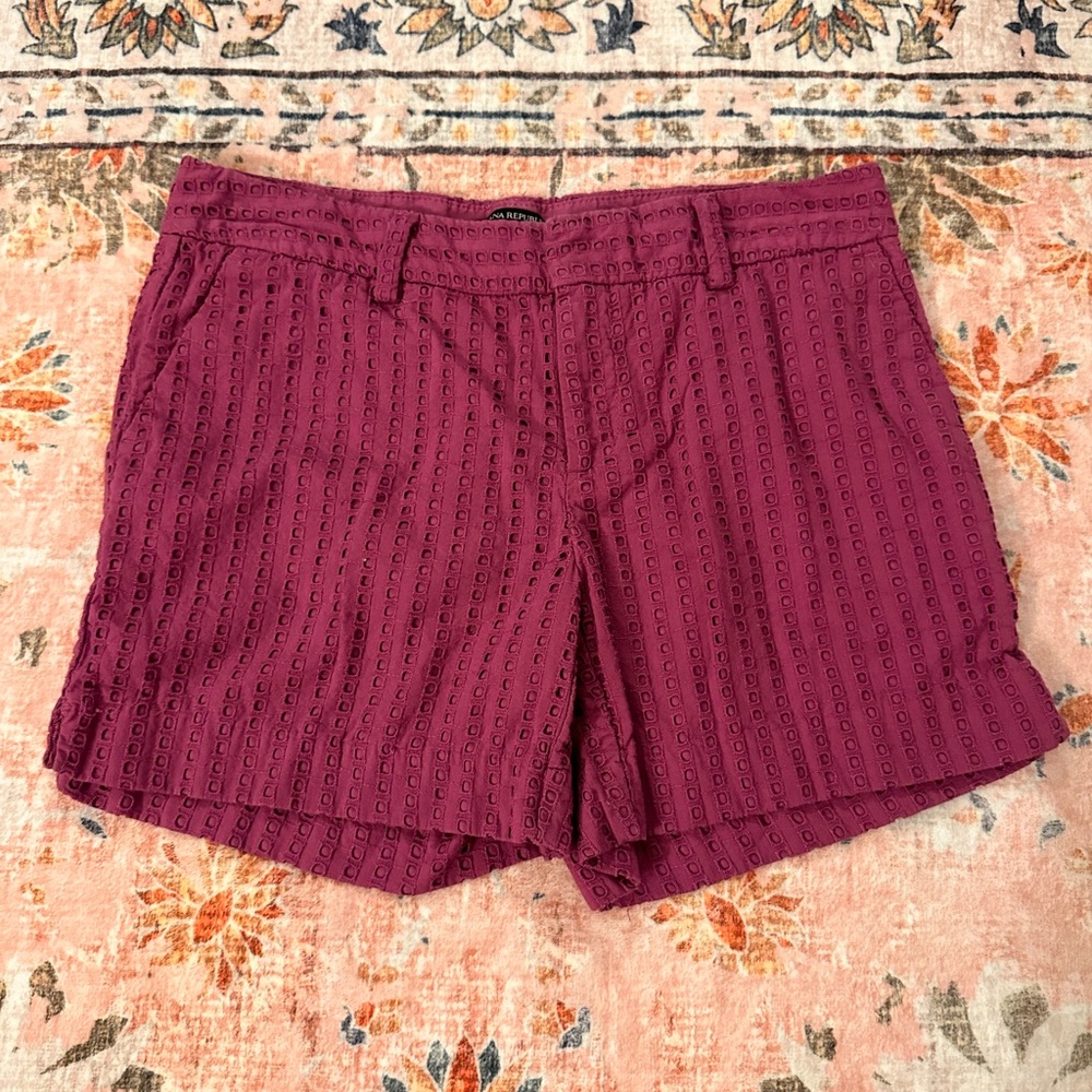 Purple Banana Republic Shorts